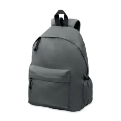 Plecak z poliestru 600D RPET / Ciemno szary MO6703-15