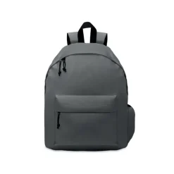 Plecak z poliestru 600D RPET / Ciemno szary MO6703-15
