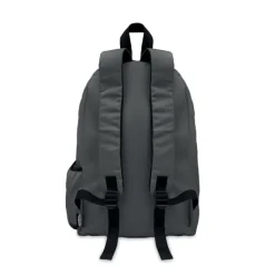 Plecak z poliestru 600D RPET / Ciemno szary MO6703-15