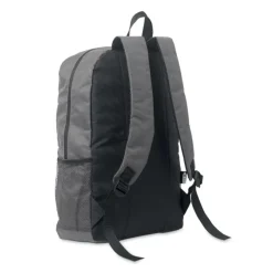 Plecak z poliestru 600D RPET / Kamienny Szary MO2491-15