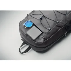 Plecak z poliestru 600D RPET / Kamienny Szary MO2491-15