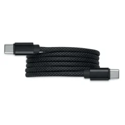 Pleciony kabel magnetycznyRPET / Czarny MO2778-03