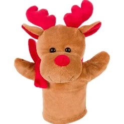 Pluszowa pacynka, renifer | Dazzle / Brązowy HE698-16