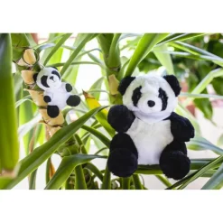 Pluszowa panda, brelok | Bea / Czarno-biały HE763-88