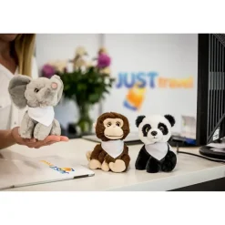 Pluszowa panda | Loka / Czarno-biały HE744-88