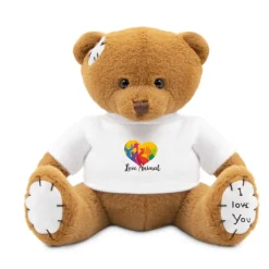 Pluszowy miś | Nicky Love / Brązowy HE247-18