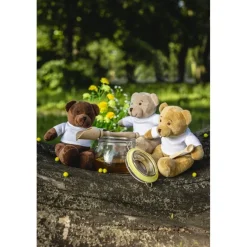 Pluszowy miś | Siddy Honey / Beżowy HE764-20
