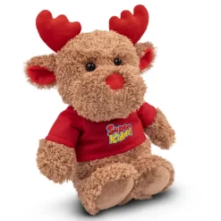 Pluszowy renifer | Lupee / Brązowy HE797-16