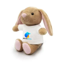 Pluszowy zając RPET | Jumpie / Jasnobrązowy HE791-18