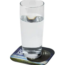 Podkładka kwadratowa Brite-Mat® z recyklingowanego materiału / Czarny 21052000
