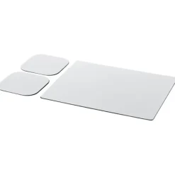 Podkładka pod mysz Brite-Mat® i zestaw podkładek pod naczynia combo 3 / Czarny 21059300