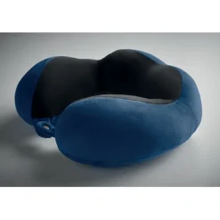 Poduszka podróżna z pianki / Niebieski MO2479-04