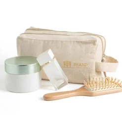 Podwójna bawełniana kosmetyczka 310g / Dual / Natural IP19024480