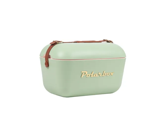 Polarbox lodówka 12L / Oliwkowa Zieleń – Złoty PBX129315
