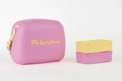Polarbox lodówka 6L z 2 pojemnikami / Różowy (Bubblegum) – Żółty Pop PBX69497