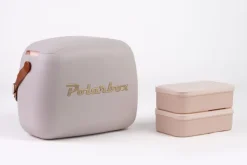Polarbox lodówka 6L z 2 pojemnikami / Perłowy – Złoty PBX69345