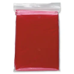 Poncho przeciwdeszczowe / Czerwony IT0972-05