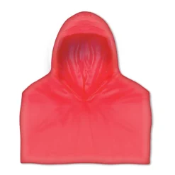 Poncho przeciwdeszczowe / Czerwony IT0971-05