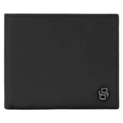 Portfel Double B Saffiano Grey / Czarny HLM526A