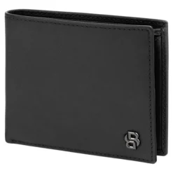 Portfel Double B Saffiano Grey / Czarny HLM526A