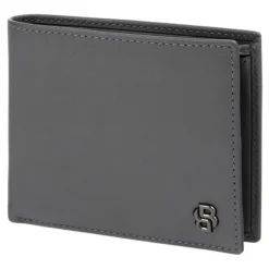 Portfel Double B Saffiano Grey / Szary HLM526H