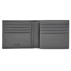 Portfel na karty Double B Saffiano Grey / Szary HLY526H