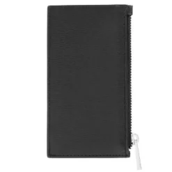 Portfel na karty z zamkiem Iconic Black / Czarny HLK521A