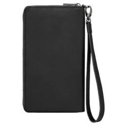 Portfel podróżny Double B Saffiano Grey / Czarny HLL526A