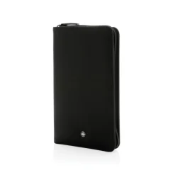 Portfel Swiss Peak Heritage RPU, ochrona RFID / Czarny P820.341