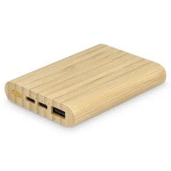 Powerbank Bamboo 5000 mAh / Naturalny LT95513-N0094