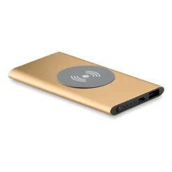 Powerbank bezprzewodowy / Szampan MO9498-19