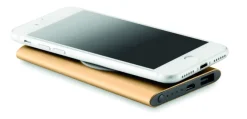 Powerbank bezprzewodowy / Szampan MO9498-19