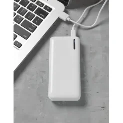 Powerbank Compress o zwiększonej pojemności 10 000 mAh / Biały 12412000