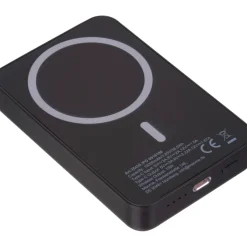 Power bank magnetyczny z ABS z recyklingu 10000 mAh DONNA / Czarny 3543503