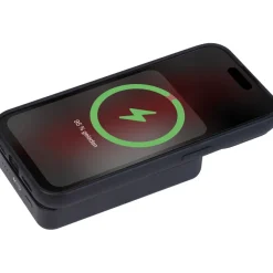 Power bank magnetyczny z ABS z recyklingu 10000 mAh DONNA / Czarny 3543503