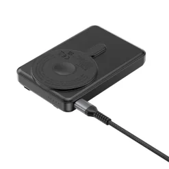 Power bank 10000 mAh, ładowarka bezprzewodowa Urban Vitamin Delano / Czarny P322.7201