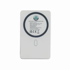 Power bank 5000 mAh, ładowarka bezprzewodowa 5W Orion / Czarny P322.6001