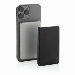 Power bank 5000 mAh, ładowarka bezprzewodowa 5W Orion / Srebrny P322.6002