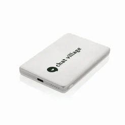 Power bank 5000 mAh, ładowarka bezprzewodowa 5W Orion / Czarny P322.6001