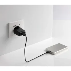 Power bank 5000 mAh, ładowarka bezprzewodowa 5W Orion / Czarny P322.6001