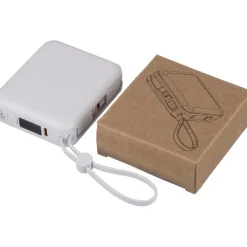 Power bank 10000 mAh / Biały VB100-02