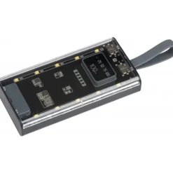 Power bank 10000 mAh DARWIN / Przeźroczysty 396166