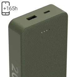 Power bank 20000 mAh Hama Power Pack / Zielony VH024-06