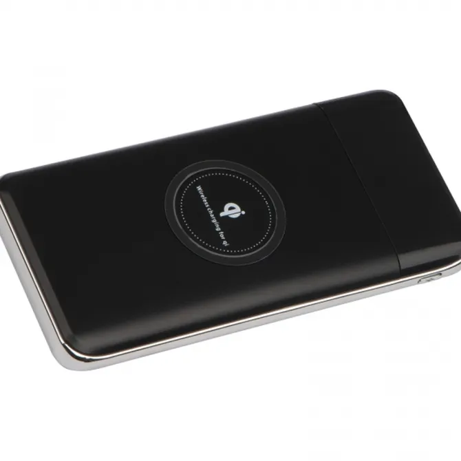 Power bank 8000 mAh indukcyjny SEBASTIANO / Czarny 3082303