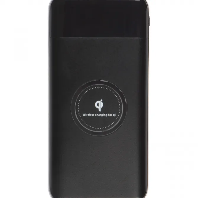 Power bank 8000 mAh indukcyjny SEBASTIANO / Czarny 3082303