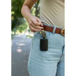 Power bank 4000 mAh, karabińczyk i lampka 1W | Dimetrice / Biały VA109-02
