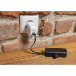 Power bank 3000 mAh Powerlink, wyjście USB typu C / Czarny P322.4901