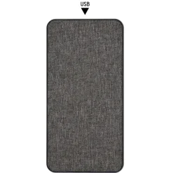 Power bank 8000 mAh RPET | Edgar / Szary V8296-19