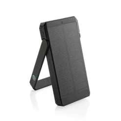 Power bank 10000 mAh Skywave, ładowarka słoneczna / Czarny P322.341