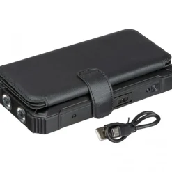 Power bank 20000 mAh solarny PETRA / Czarny 3389903